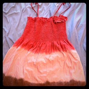 Multi color babydoll tunic